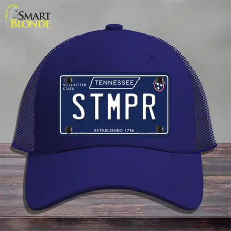 Stmpr Tennessee Blue Novelty License Plate Hat Tag Mesh / Royal Blue