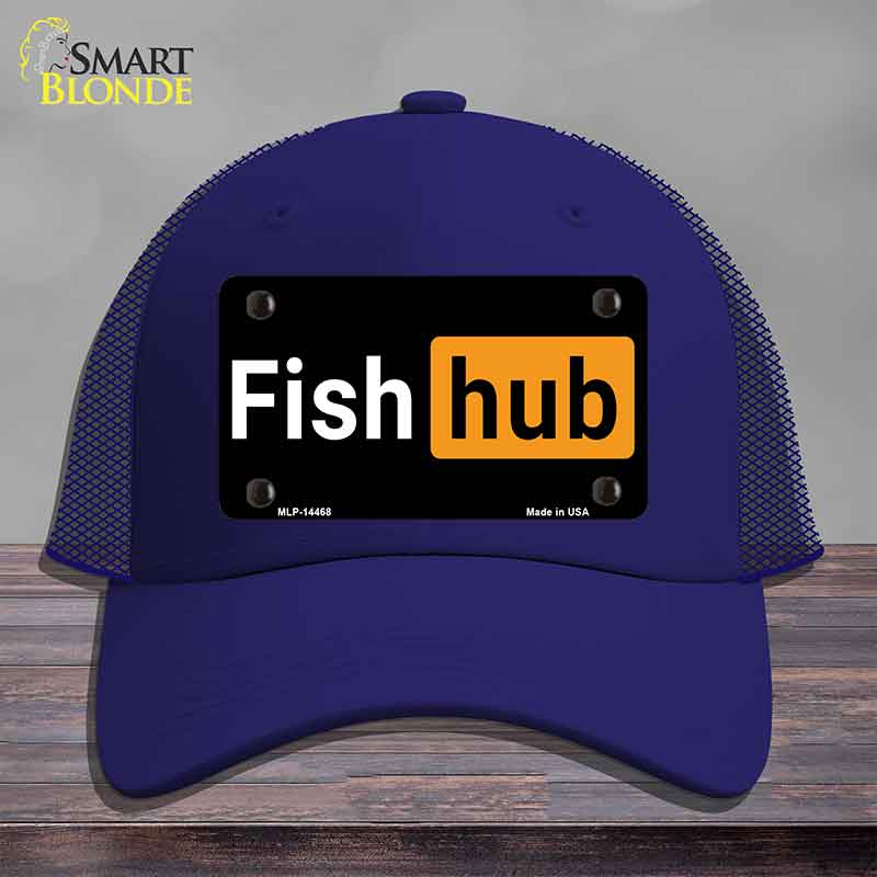 Fishhub Novelty License Plate Hat HAT-MLP-14468