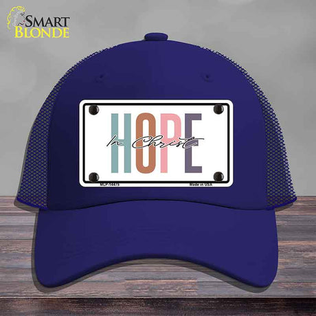 Hope In Christ Novelty License Plate Hat HAT-MLP-14475