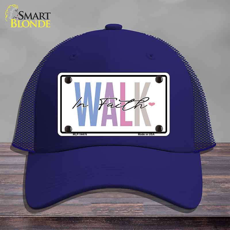 Walk In Faith Novelty License Plate Hat HAT-MLP-14476