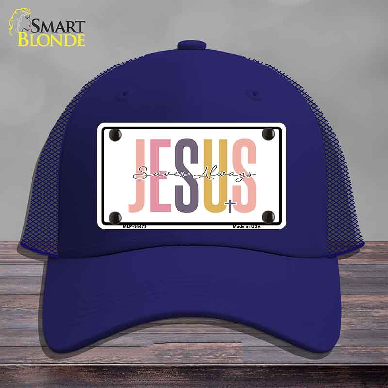 Jesus Saves Always Novelty License Plate Hat HAT-MLP-14479