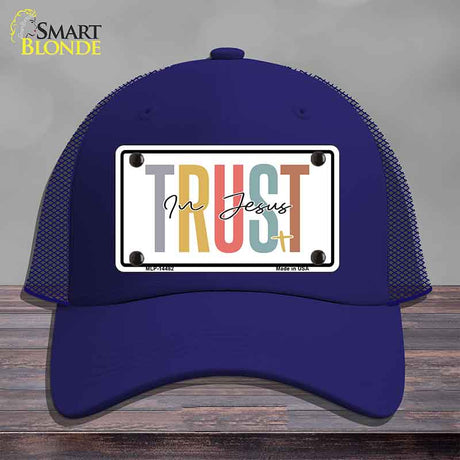 Trust In Jesus Novelty License Plate Hat HAT-MLP-14482