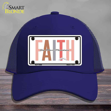 Faith Can Move Mountains Novelty License Plate Hat HAT-MLP-14486