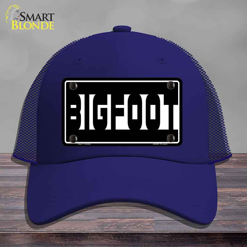 Bigfoot Hidden Novelty License Plate Hat HAT-MLP-14556