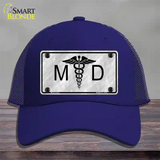 MD Novelty License Plate Hat Mesh / Royal Blue