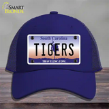 Tigers South Carolina Novelty License Plate Hat Mesh / Royal Blue