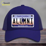 Alumni South Carolina Novelty License Plate Hat Mesh / Royal Blue