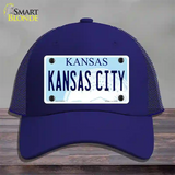 Kansas City Novelty License Plate Hat Mesh / Royal Blue