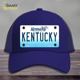 Kentucky Novelty License Plate Hat Mesh / Royal Blue