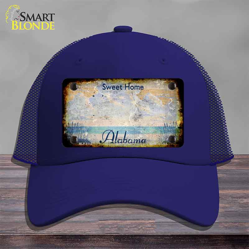 Alabama State Rusty Novelty License Plate Hat HAT-MLP-8118