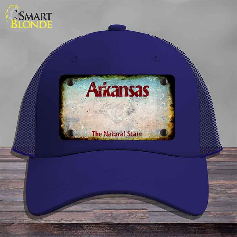 Arkansas State Rusty Novelty License Plate Hat HAT-MLP-8120