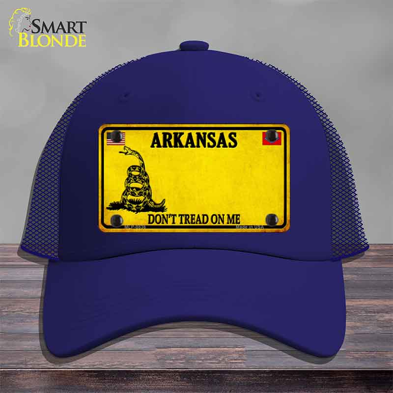Arkansas Dont Tread On Me Novelty License Plate Hat HAT-MLP-8836