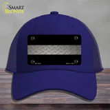 Corrections Diamond Novelty License Plate Hat Mesh / Royal Blue