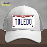 Toledo Ohio Novelty License Plate Hat Mesh / White