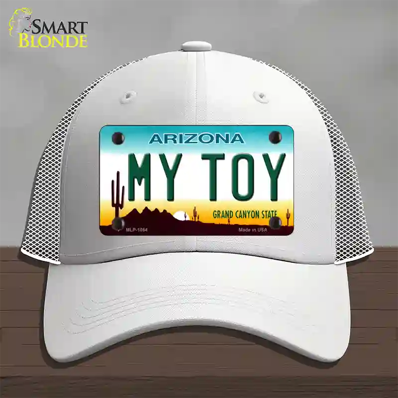 My Toy Arizona Novelty License Plate Hat Mesh / White