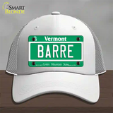 Barre Vermont Novelty License Plate Hat Mesh / White