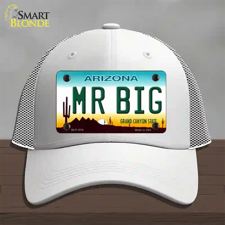 Mr Big Arizona Novelty License Plate Hat Mesh / White