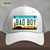 Arizona Bad Boy Novelty License Plate Hat Mesh / White