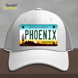 Phoenix Arizona Novelty License Plate Hat Mesh / White