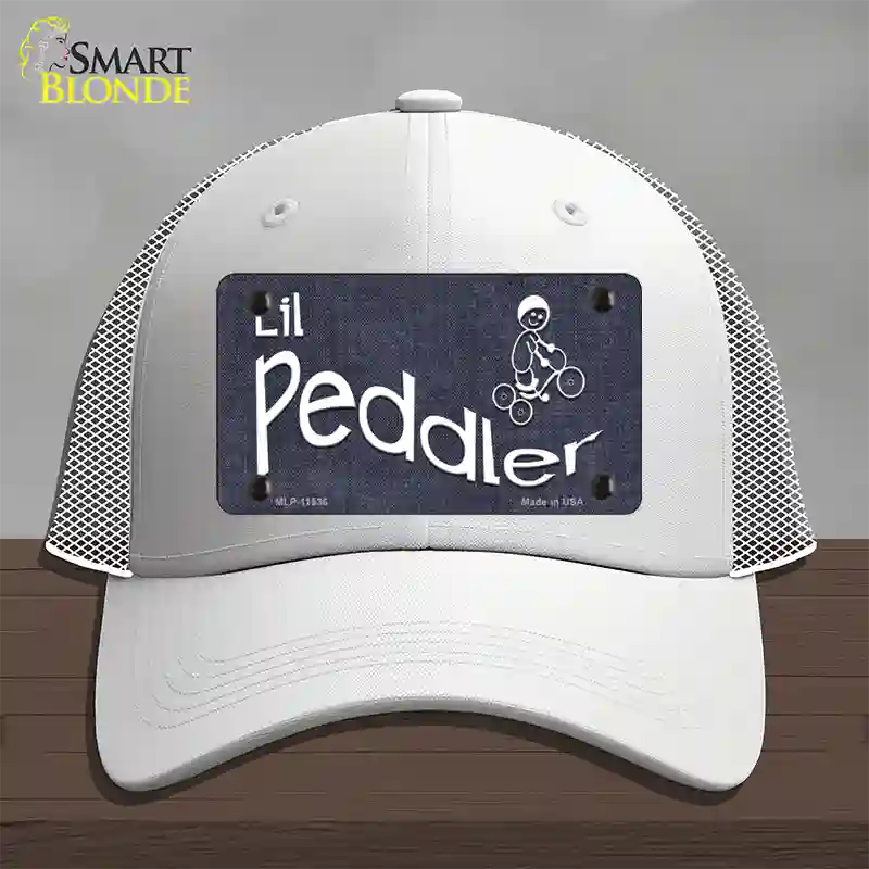 Lil Peddler Novelty License Plate Hat Mesh / White