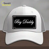 Big Daddy Novelty License Plate Hat Mesh / White