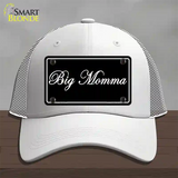 Big Momma Novelty License Plate Hat Mesh / White