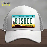 Bisbee Arizona Novelty License Plate Hat Mesh / White