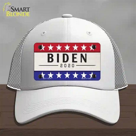 Joe Biden 2020 Novelty License Plate Hat Mesh / White