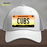 Cubs Indiana Novelty License Plate Hat Mesh / White