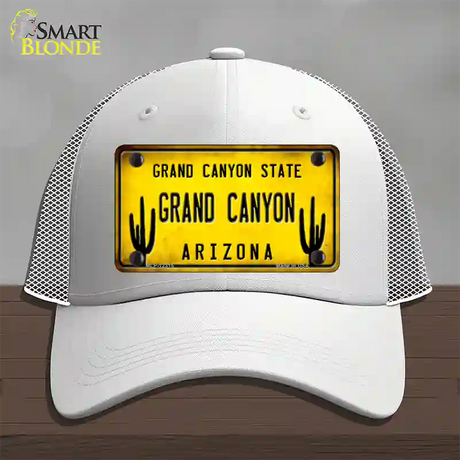 Arizona Grand Canyon Novelty License Plate Hat Mesh / White