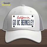 Go UC Berkeley Novelty License Plate Hat Mesh / White