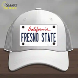 Fresno State Novelty License Plate Hat Mesh / White