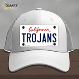 Trojans Novelty License Plate Hat Mesh / White