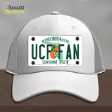 UCF Fan Novelty License Plate Hat Mesh / White