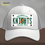 Knights Novelty License Plate Hat Mesh / White