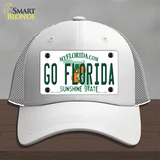 Go Florida Novelty License Plate Hat Mesh / White