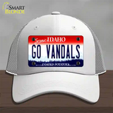 Go Vandals Novelty License Plate Hat Mesh / White