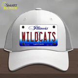 Wildcats Novelty License Plate Hat Mesh / White