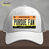 Purdue Fan Novelty License Plate Hat Tag Mesh / White