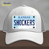 Shockers Novelty License Plate Hat Tag Mesh / White