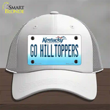 Go Hilltoppers Novelty License Plate Hat Tag Mesh / White