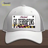 Go Terrapins Novelty License Plate Hat Tag Mesh / White