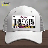 Terrapins Fan Novelty License Plate Hat Tag Mesh / White