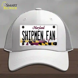 Shipmen Fan Novelty License Plate Hat Tag Mesh / White