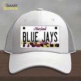 Blue Jays Novelty License Plate Hat Mesh / White