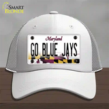 Go Blue Jays Novelty License Plate Hat Mesh / White