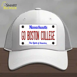 Go Boston College Novelty License Plate Hat Mesh / White