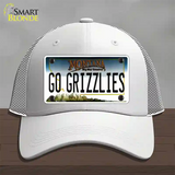 Go Grizzlies Novelty License Plate Hat Mesh / White