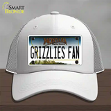 Grizzlies Fan Novelty License Plate Hat Mesh / White