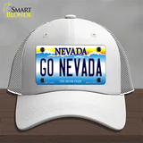 Go Nevada Novelty License Plate Hat Mesh / White